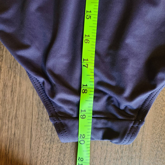 Anne Cole Ruched Sweetheart Neckline Navy One Piece Swimsuit - Picture 9 of 13